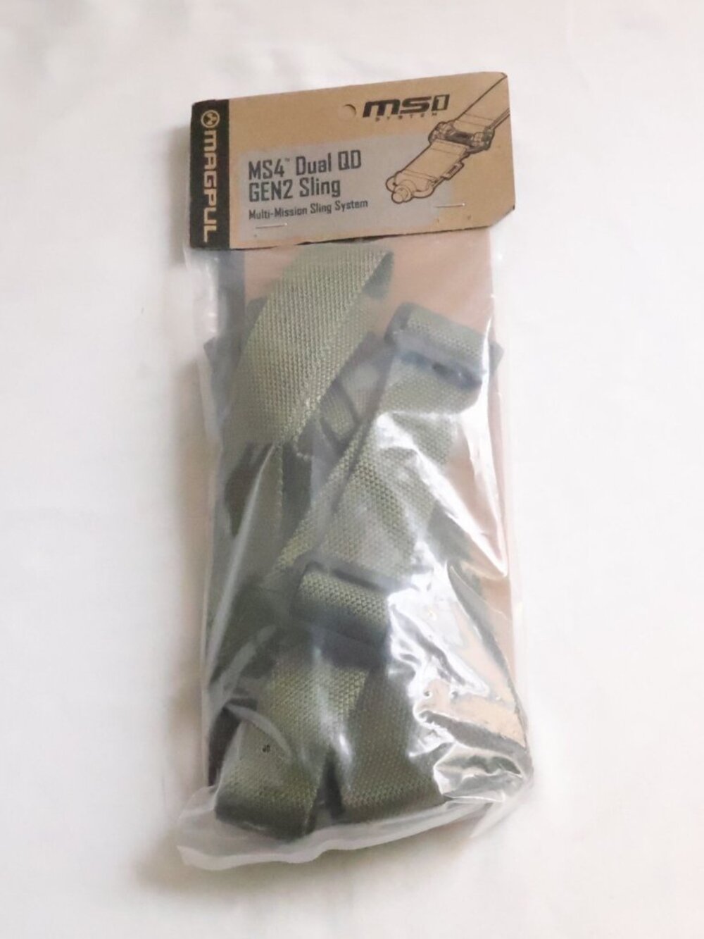 Magpul MS4 Dual QD GEN2 Tactical Sling Green Multi-Mission Strap New